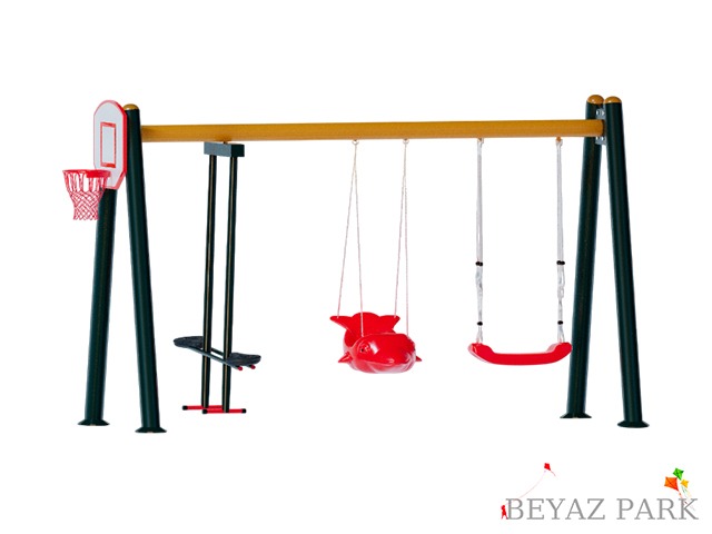 01-30775-Üçlü Salıncak Seti